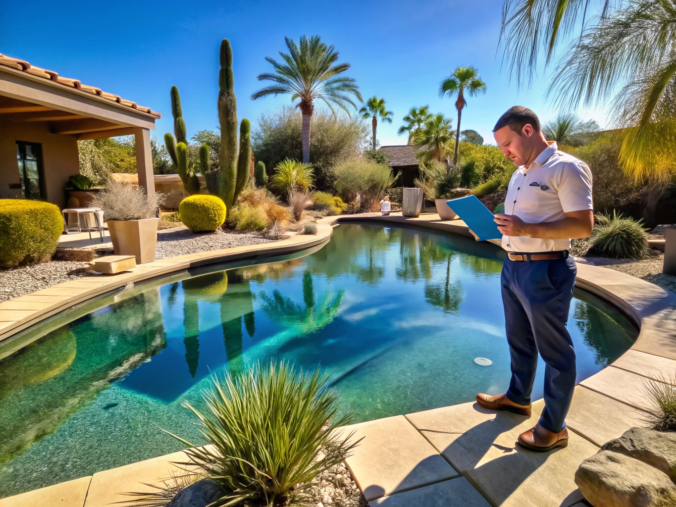 Professional pool inspection in Scottsdale AZ