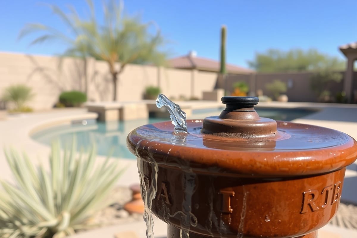 Hard water buildup damaging home fixtures under Scottsdale's desert conditions